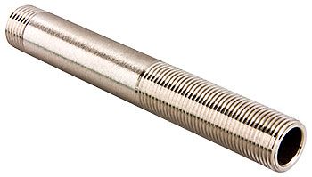 Сгон резьбовой неразъемный 1/2"х100 мм никель VALTEC VTr.653.N.0410