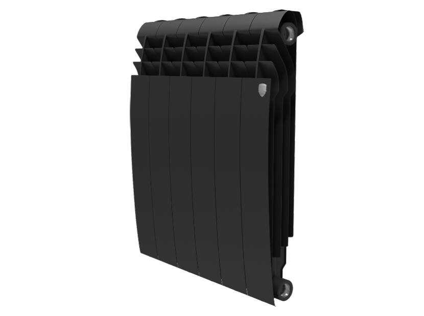 Радиатор биметаллический ROYAL Thermo Biliner/ Noir Sable 500/80/ 6 сек.(черный)